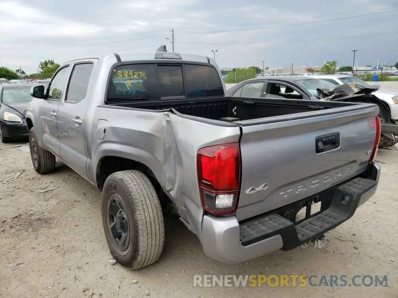 3 Photograph of a damaged car 3TMCZ5AN1MM389275 TOYOTA TACOMA 2021