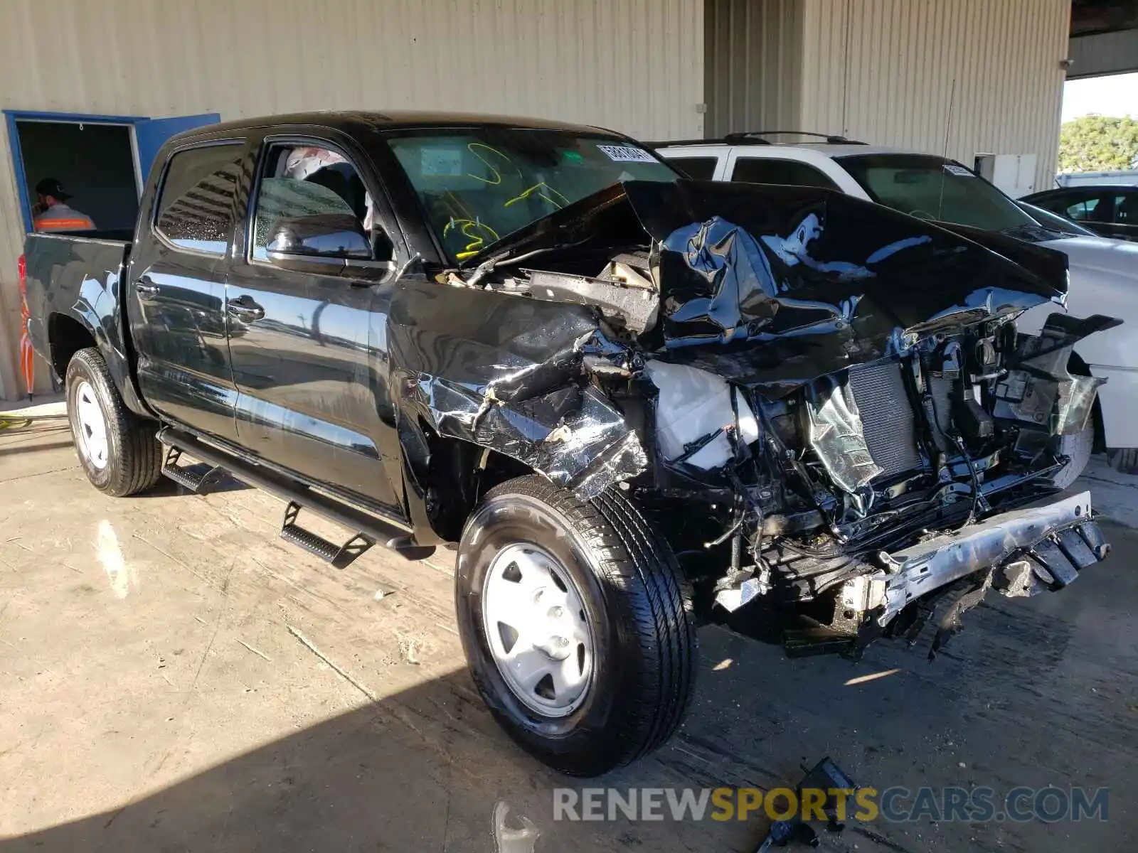 1 Photograph of a damaged car 3TMCZ5AN1MM390877 TOYOTA TACOMA 2021