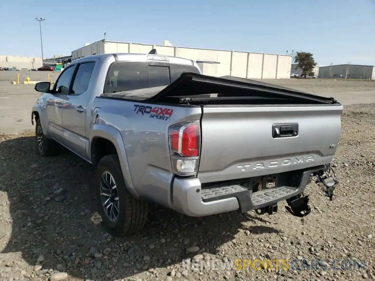 3 Photograph of a damaged car 3TMCZ5AN1MM391107 TOYOTA TACOMA 2021