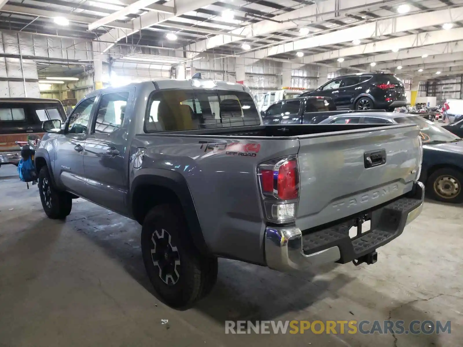 3 Photograph of a damaged car 3TMCZ5AN1MM391270 TOYOTA TACOMA 2021