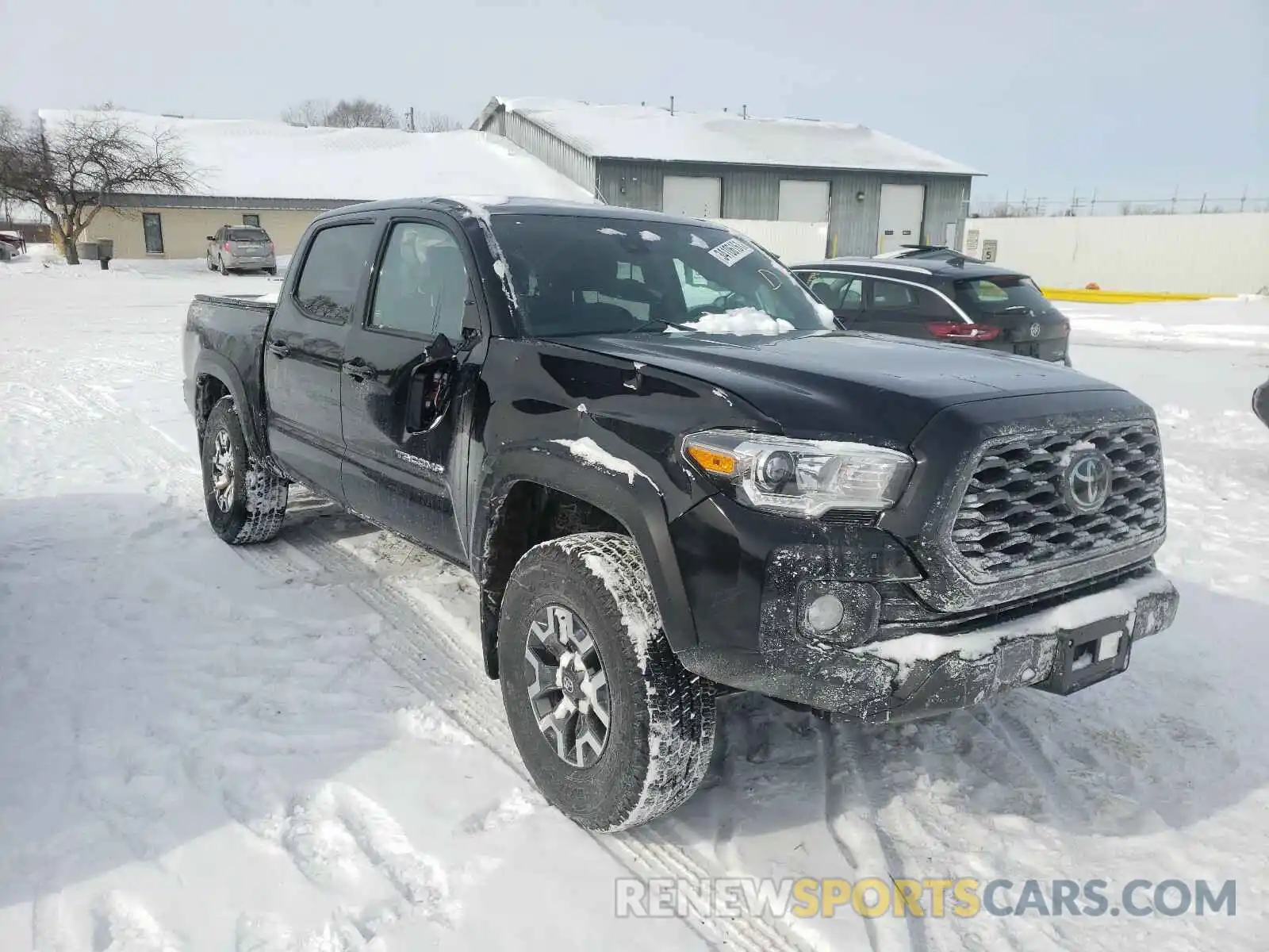 1 Photograph of a damaged car 3TMCZ5AN1MM392855 TOYOTA TACOMA 2021