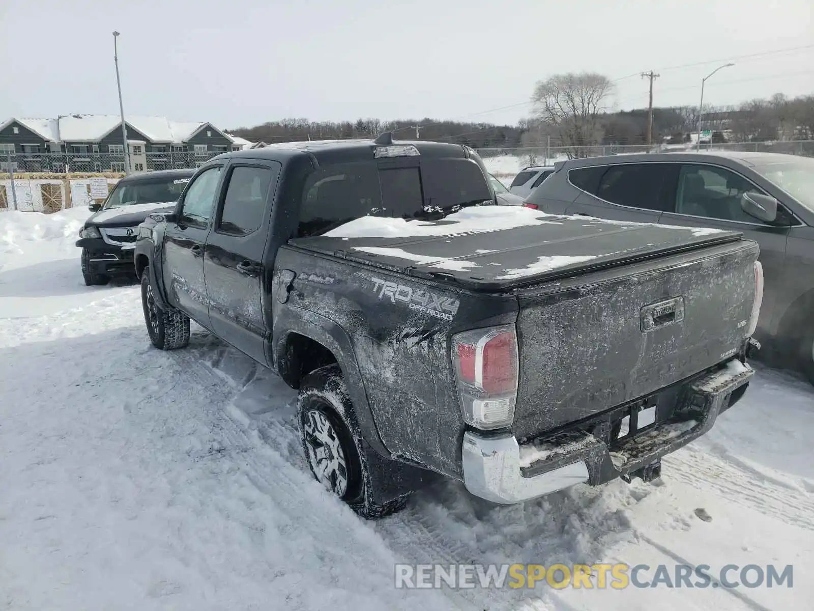 3 Photograph of a damaged car 3TMCZ5AN1MM392855 TOYOTA TACOMA 2021