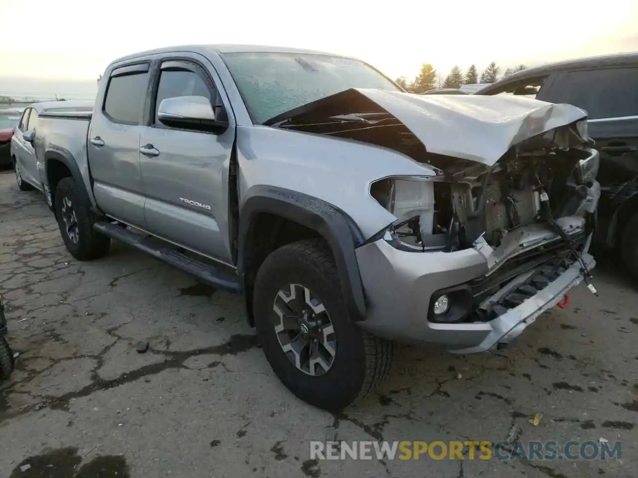 1 Фотография поврежденного автомобиля 3TMCZ5AN1MM397179 TOYOTA TACOMA 2021