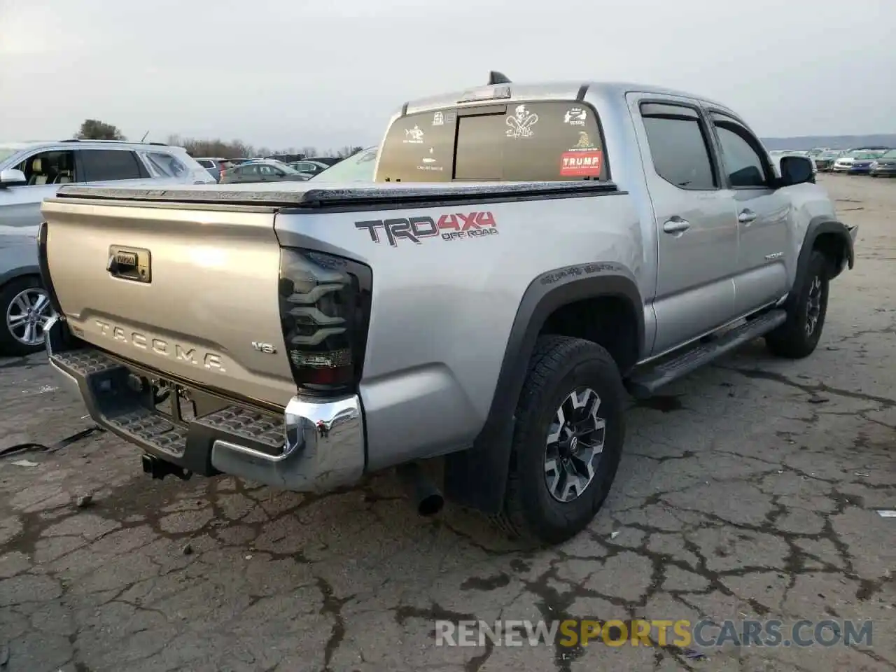 4 Фотография поврежденного автомобиля 3TMCZ5AN1MM397179 TOYOTA TACOMA 2021