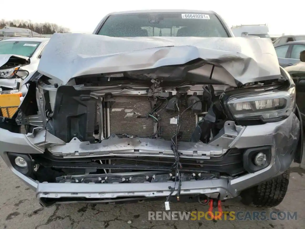 7 Photograph of a damaged car 3TMCZ5AN1MM397179 TOYOTA TACOMA 2021