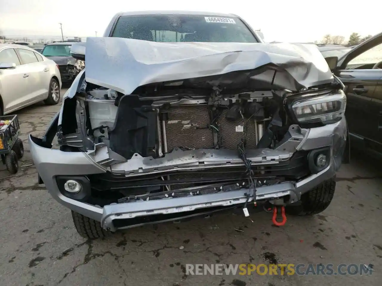 9 Photograph of a damaged car 3TMCZ5AN1MM397179 TOYOTA TACOMA 2021