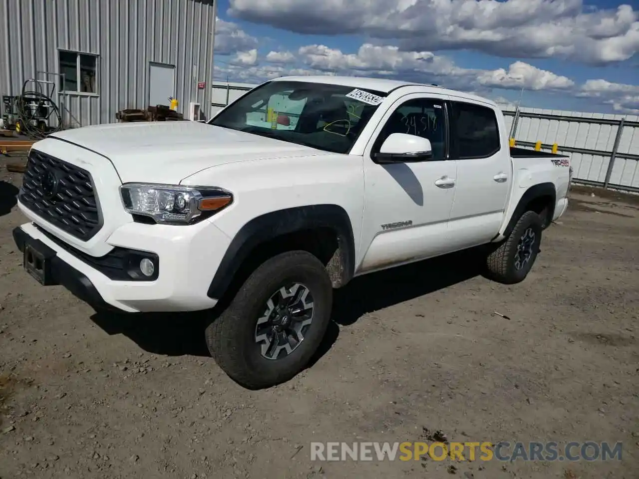 2 Photograph of a damaged car 3TMCZ5AN1MM399949 TOYOTA TACOMA 2021