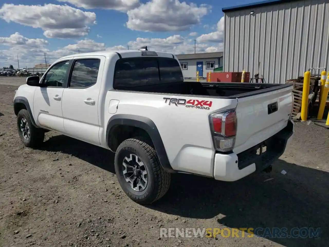 3 Photograph of a damaged car 3TMCZ5AN1MM399949 TOYOTA TACOMA 2021