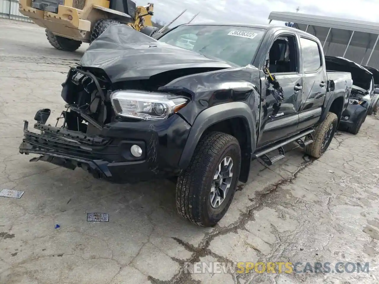 2 Photograph of a damaged car 3TMCZ5AN1MM400324 TOYOTA TACOMA 2021