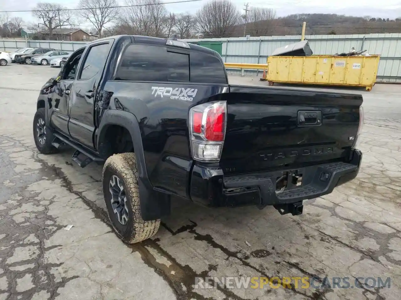 3 Photograph of a damaged car 3TMCZ5AN1MM400324 TOYOTA TACOMA 2021