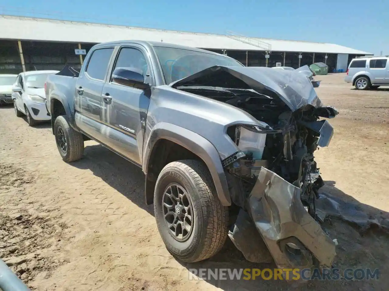 1 Photograph of a damaged car 3TMCZ5AN1MM400856 TOYOTA TACOMA 2021