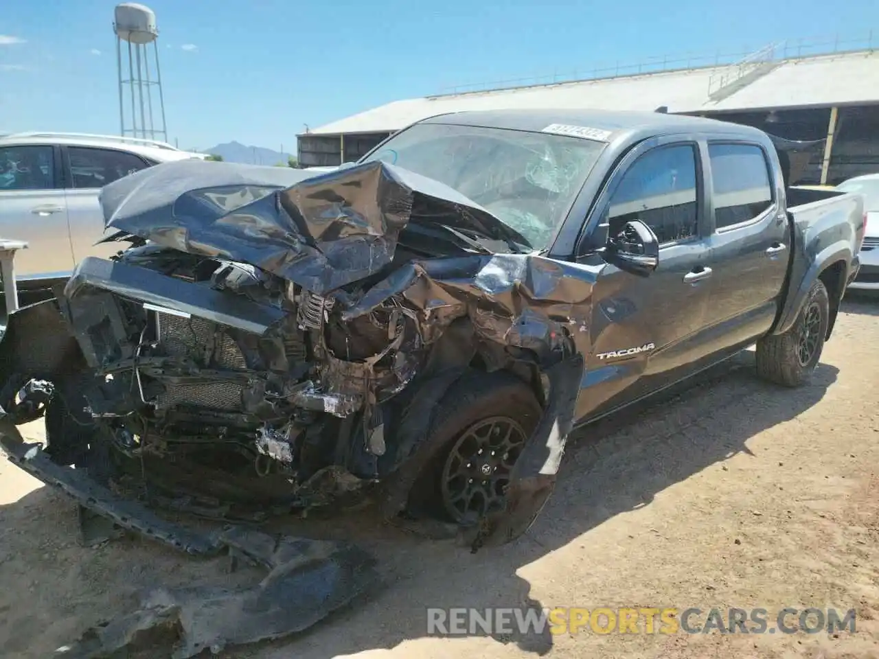 2 Photograph of a damaged car 3TMCZ5AN1MM400856 TOYOTA TACOMA 2021