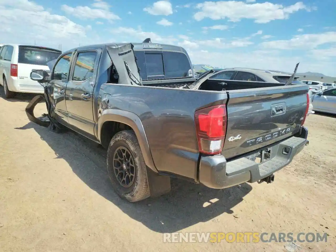 3 Photograph of a damaged car 3TMCZ5AN1MM400856 TOYOTA TACOMA 2021