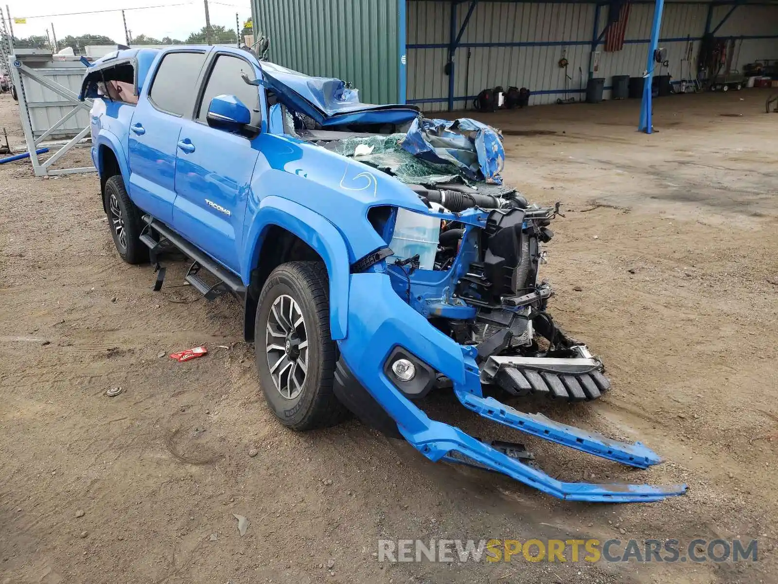 1 Photograph of a damaged car 3TMCZ5AN1MM401585 TOYOTA TACOMA 2021