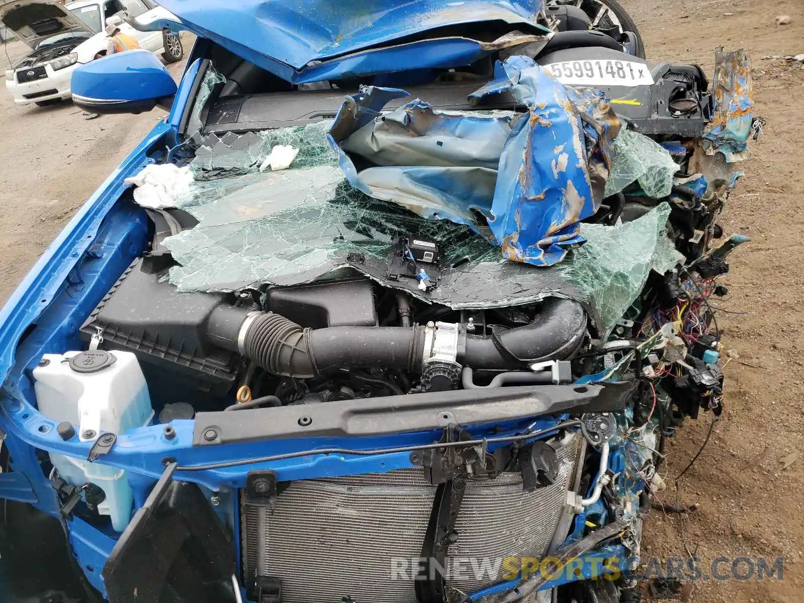 7 Photograph of a damaged car 3TMCZ5AN1MM401585 TOYOTA TACOMA 2021