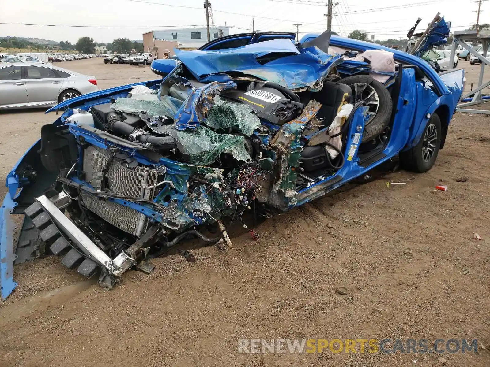 9 Photograph of a damaged car 3TMCZ5AN1MM401585 TOYOTA TACOMA 2021