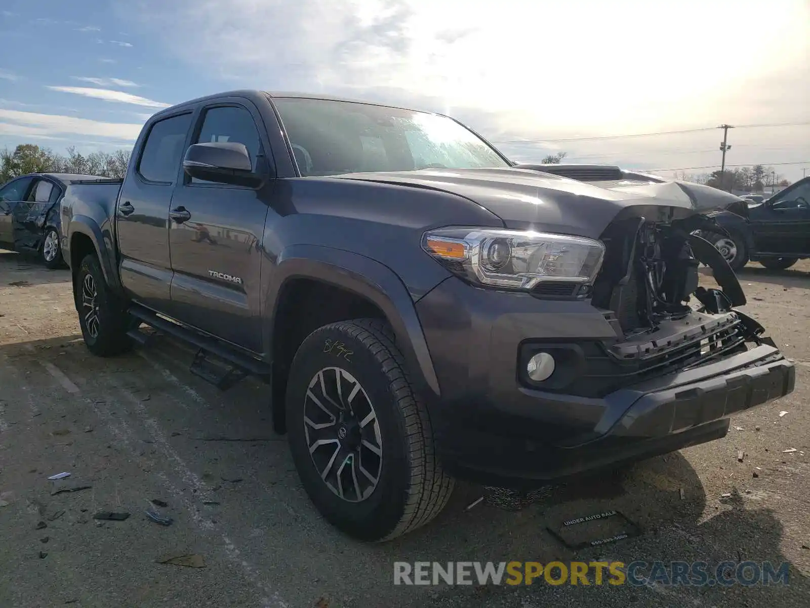 1 Photograph of a damaged car 3TMCZ5AN1MM401957 TOYOTA TACOMA 2021