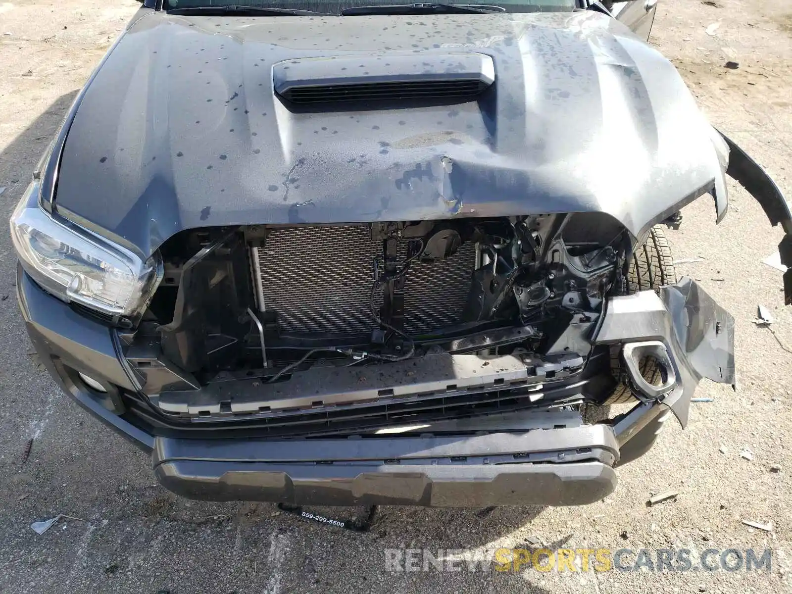 7 Photograph of a damaged car 3TMCZ5AN1MM401957 TOYOTA TACOMA 2021