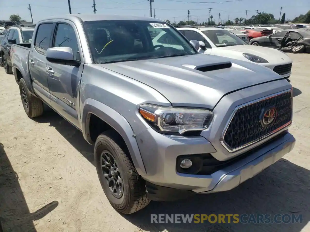 1 Photograph of a damaged car 3TMCZ5AN1MM402963 TOYOTA TACOMA 2021