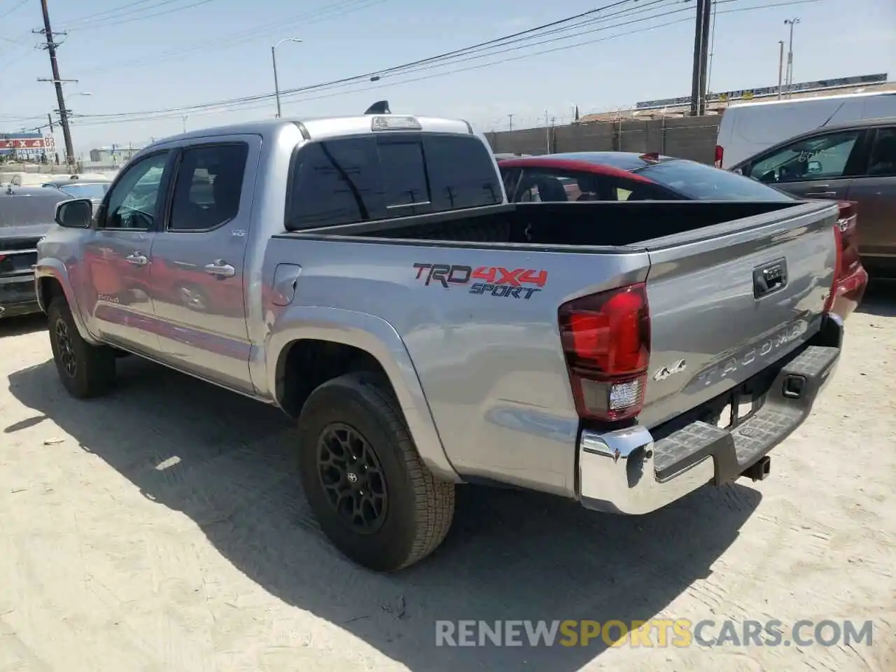 3 Photograph of a damaged car 3TMCZ5AN1MM402963 TOYOTA TACOMA 2021