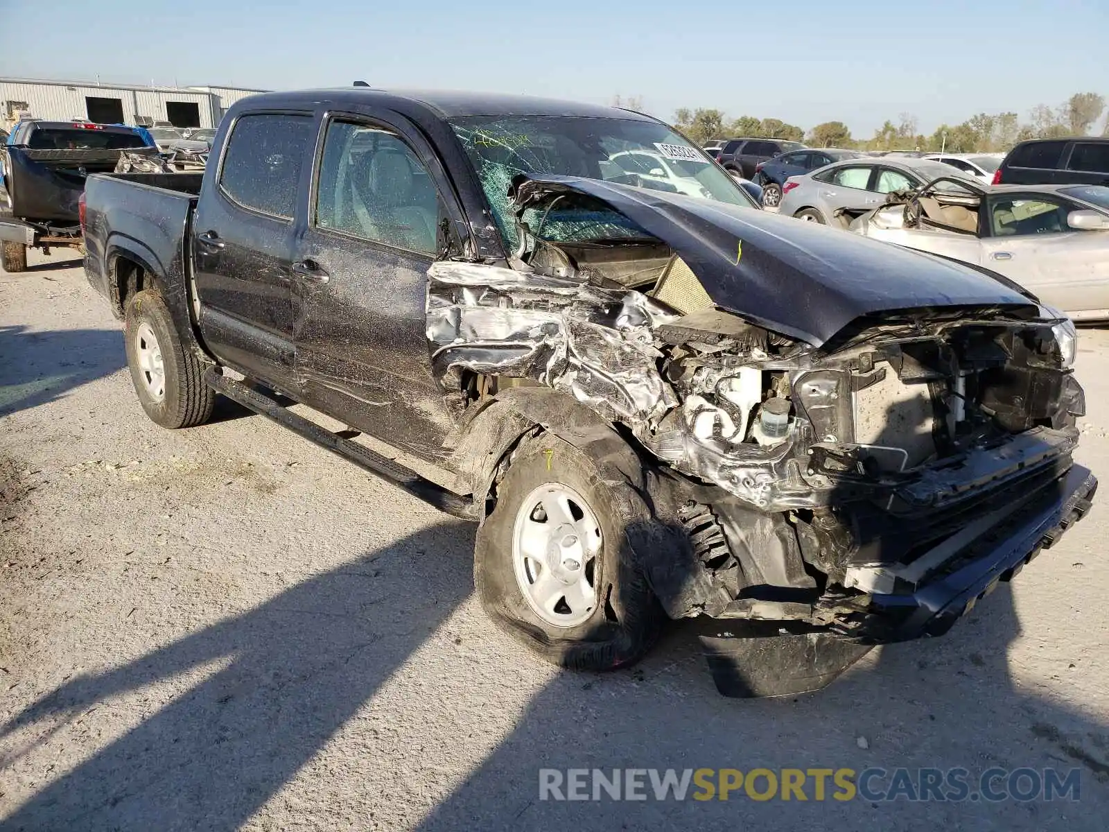 1 Photograph of a damaged car 3TMCZ5AN1MM404924 TOYOTA TACOMA 2021