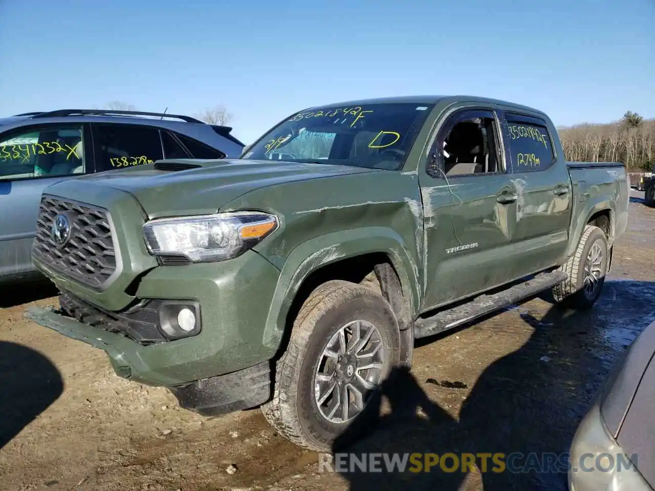 9 Photograph of a damaged car 3TMCZ5AN1MM404941 TOYOTA TACOMA 2021