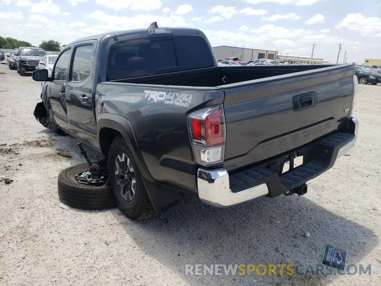 3 Photograph of a damaged car 3TMCZ5AN1MM405751 TOYOTA TACOMA 2021