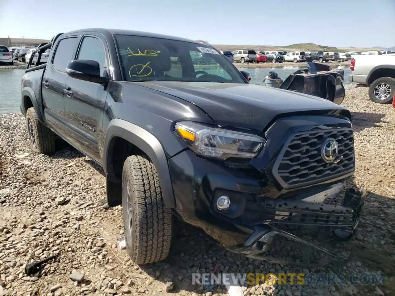 1 Photograph of a damaged car 3TMCZ5AN1MM409458 TOYOTA TACOMA 2021