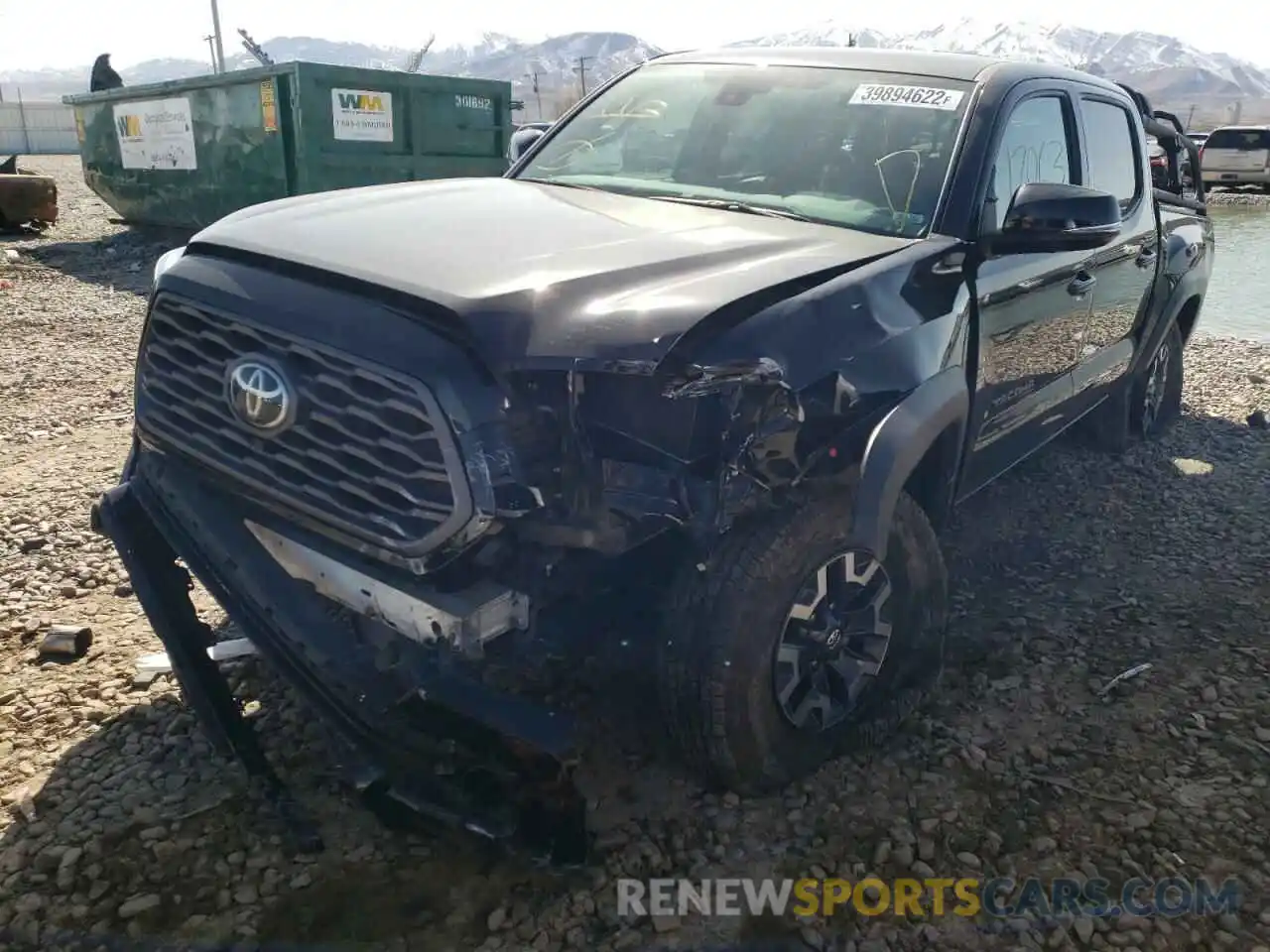 2 Photograph of a damaged car 3TMCZ5AN1MM409458 TOYOTA TACOMA 2021