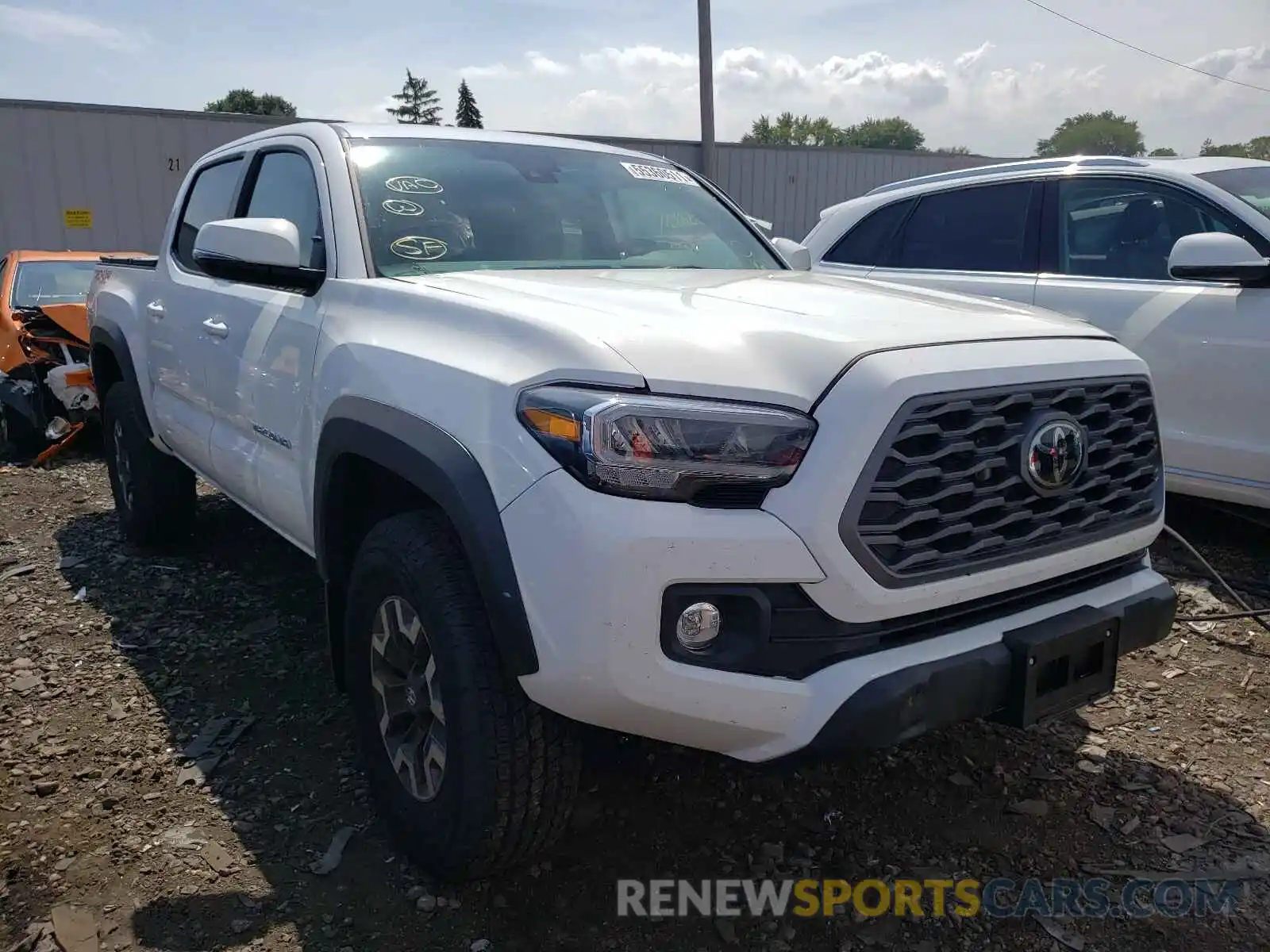 1 Photograph of a damaged car 3TMCZ5AN1MM409718 TOYOTA TACOMA 2021