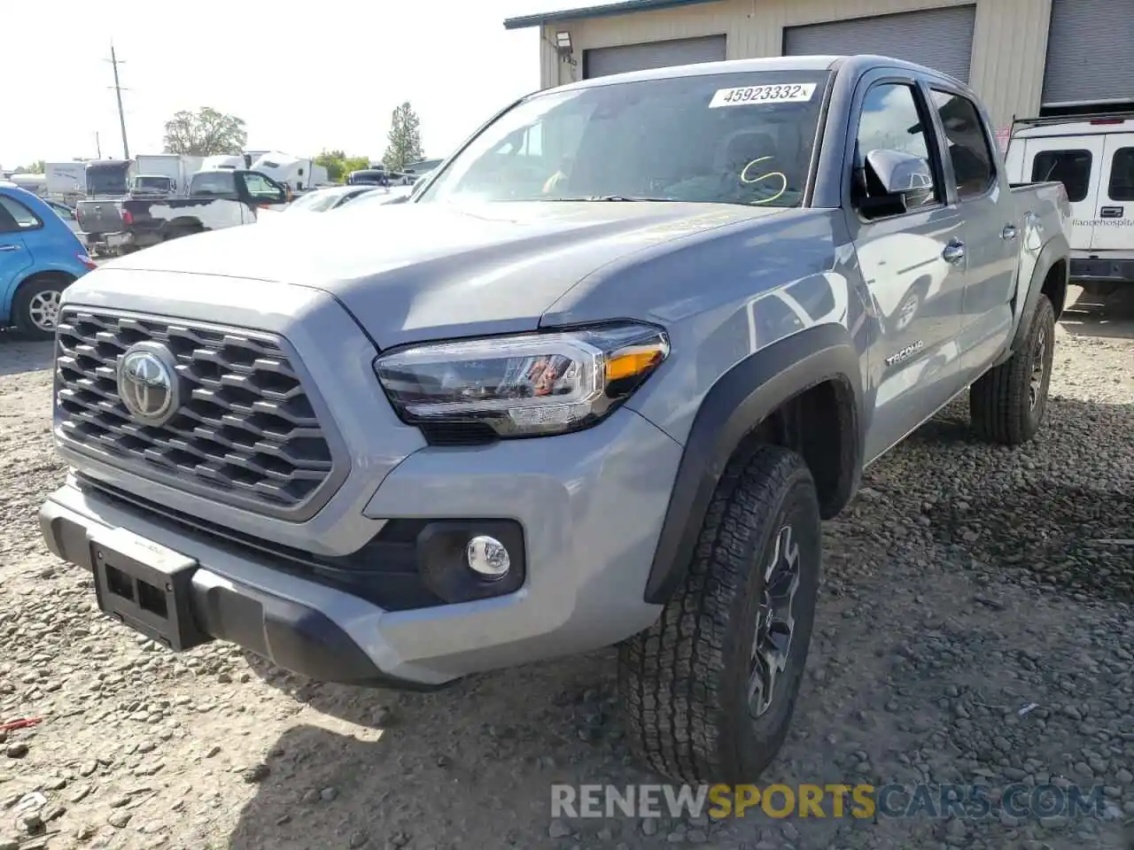 2 Photograph of a damaged car 3TMCZ5AN1MM415499 TOYOTA TACOMA 2021