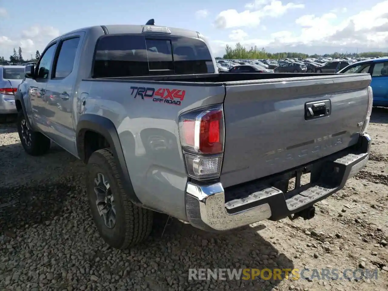 3 Photograph of a damaged car 3TMCZ5AN1MM415499 TOYOTA TACOMA 2021