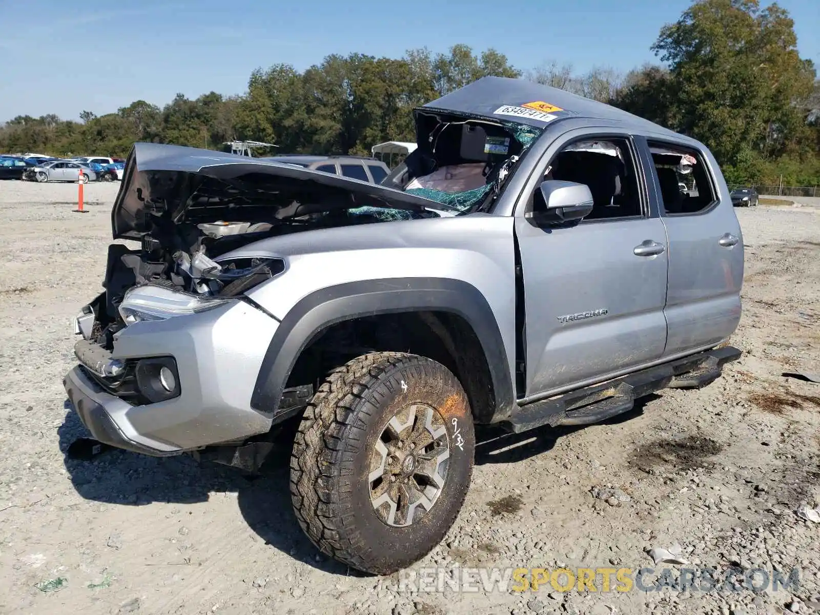 2 Photograph of a damaged car 3TMCZ5AN1MM415924 TOYOTA TACOMA 2021