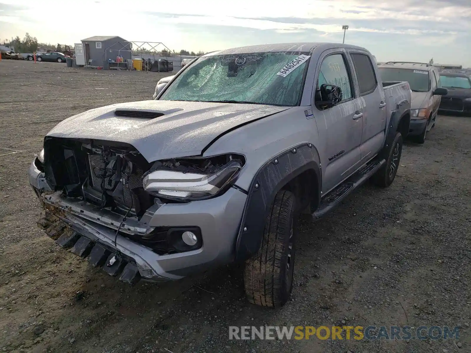 2 Photograph of a damaged car 3TMCZ5AN1MM417964 TOYOTA TACOMA 2021