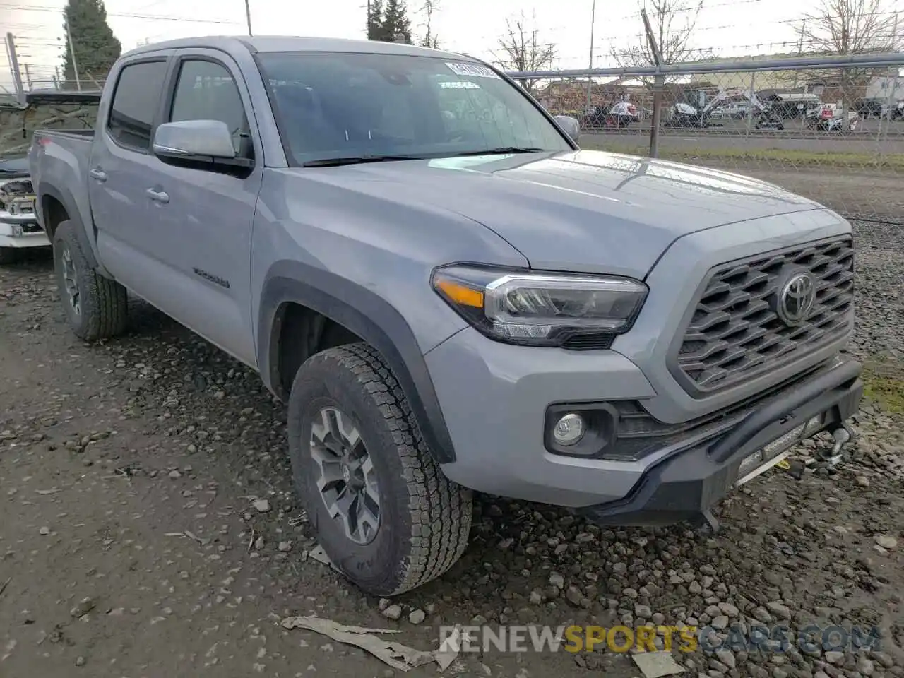 1 Фотография поврежденного автомобиля 3TMCZ5AN1MM419178 TOYOTA TACOMA 2021