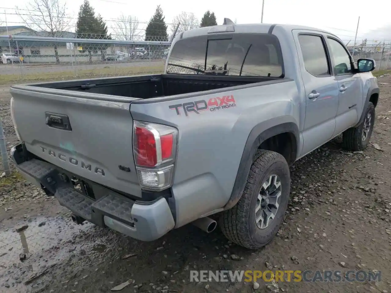 4 Photograph of a damaged car 3TMCZ5AN1MM419178 TOYOTA TACOMA 2021