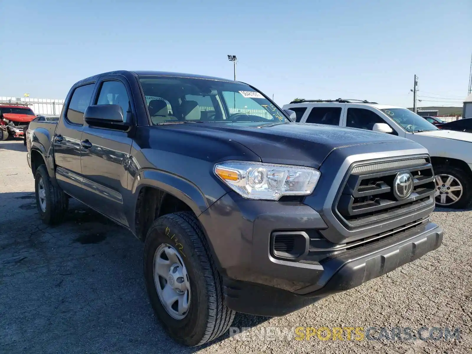 1 Photograph of a damaged car 3TMCZ5AN1MM421822 TOYOTA TACOMA 2021