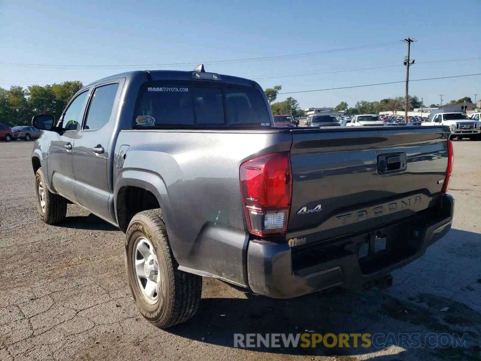 3 Photograph of a damaged car 3TMCZ5AN1MM421822 TOYOTA TACOMA 2021