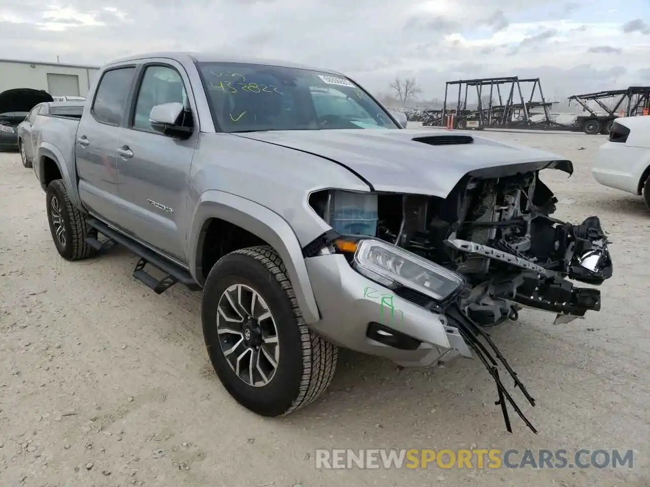 1 Photograph of a damaged car 3TMCZ5AN1MM432822 TOYOTA TACOMA 2021