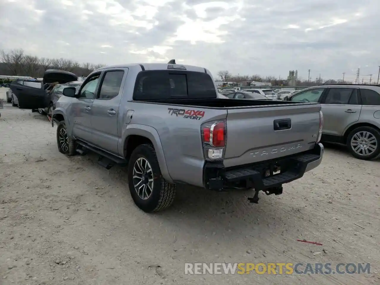 3 Photograph of a damaged car 3TMCZ5AN1MM432822 TOYOTA TACOMA 2021