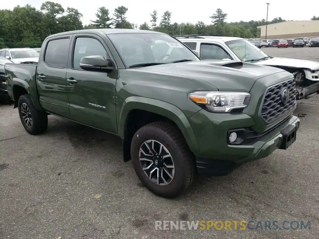 1 Photograph of a damaged car 3TMCZ5AN1MM432965 TOYOTA TACOMA 2021