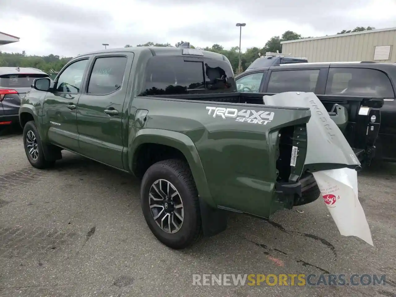 3 Photograph of a damaged car 3TMCZ5AN1MM432965 TOYOTA TACOMA 2021