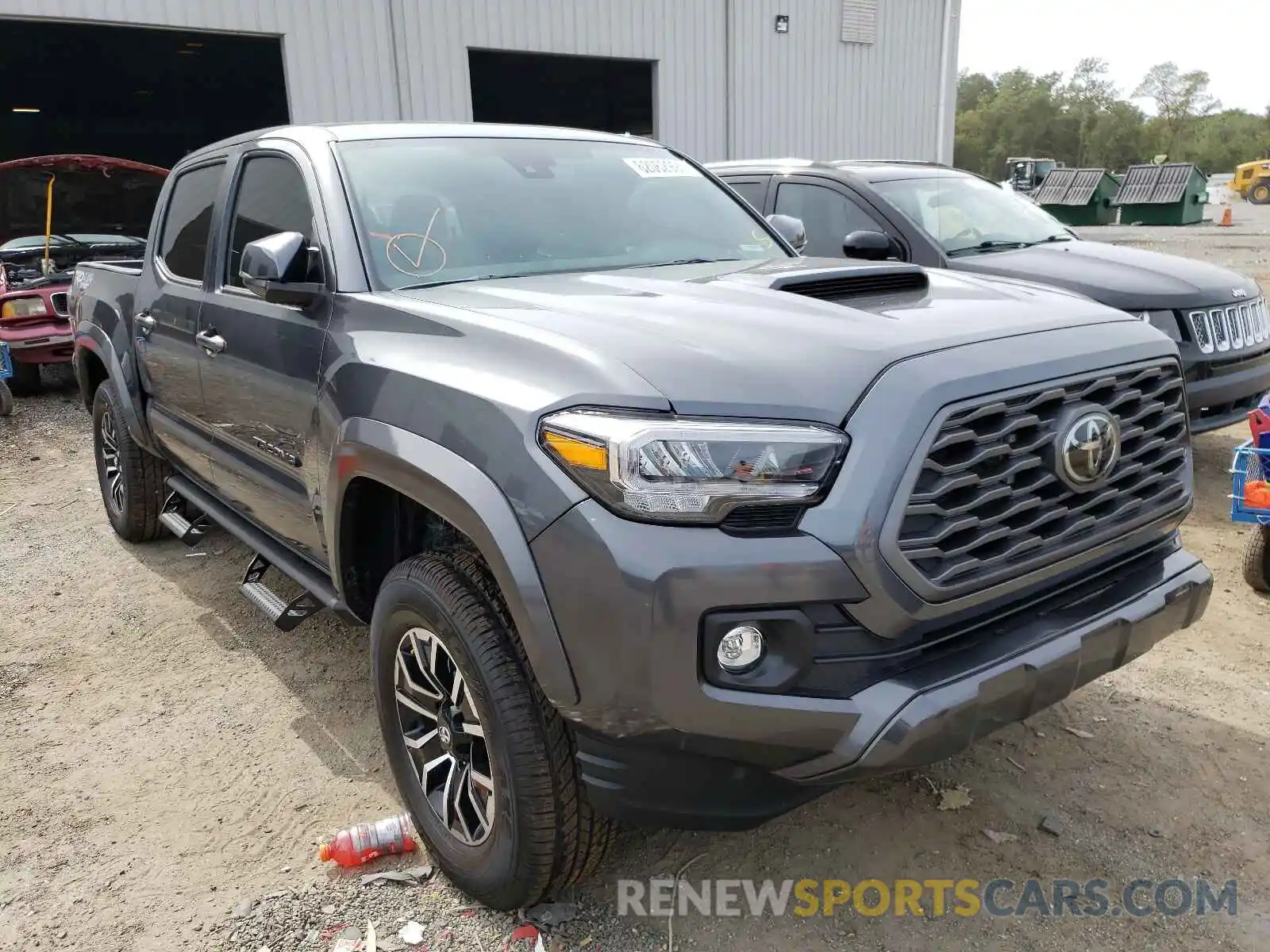 1 Photograph of a damaged car 3TMCZ5AN1MM434375 TOYOTA TACOMA 2021