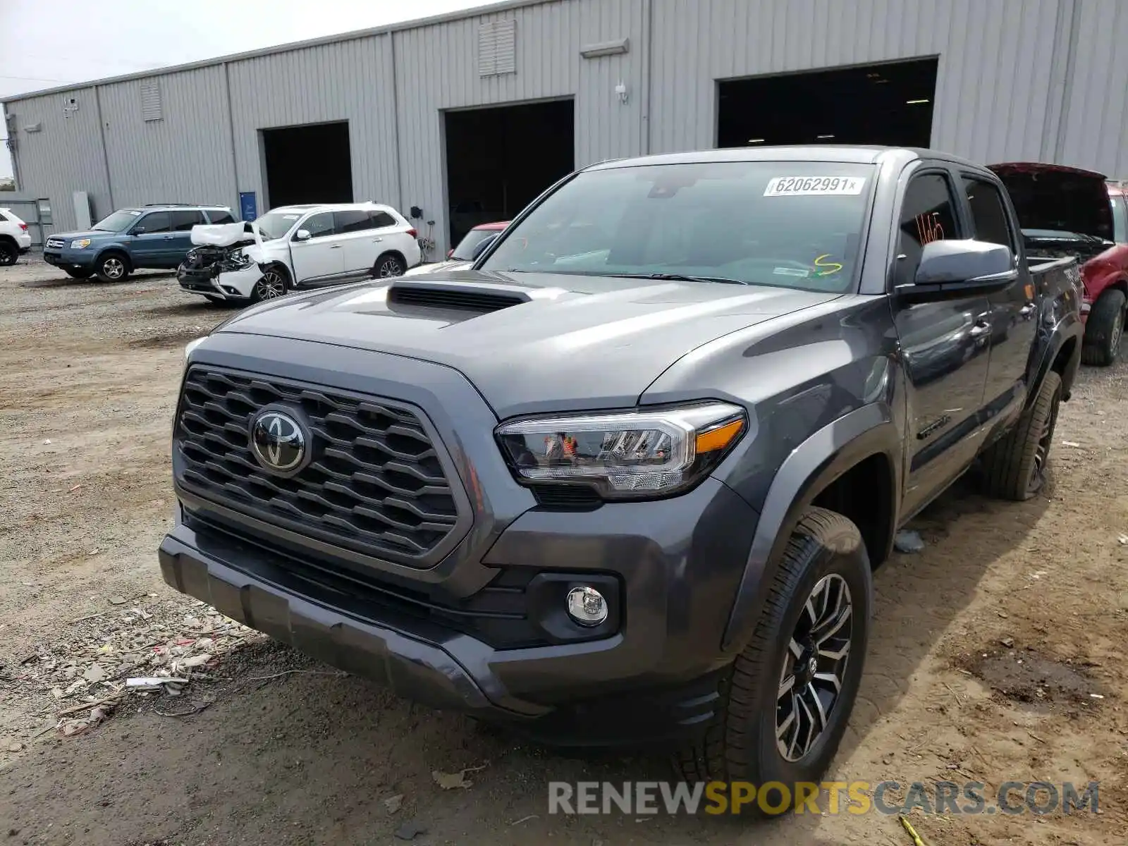 2 Photograph of a damaged car 3TMCZ5AN1MM434375 TOYOTA TACOMA 2021