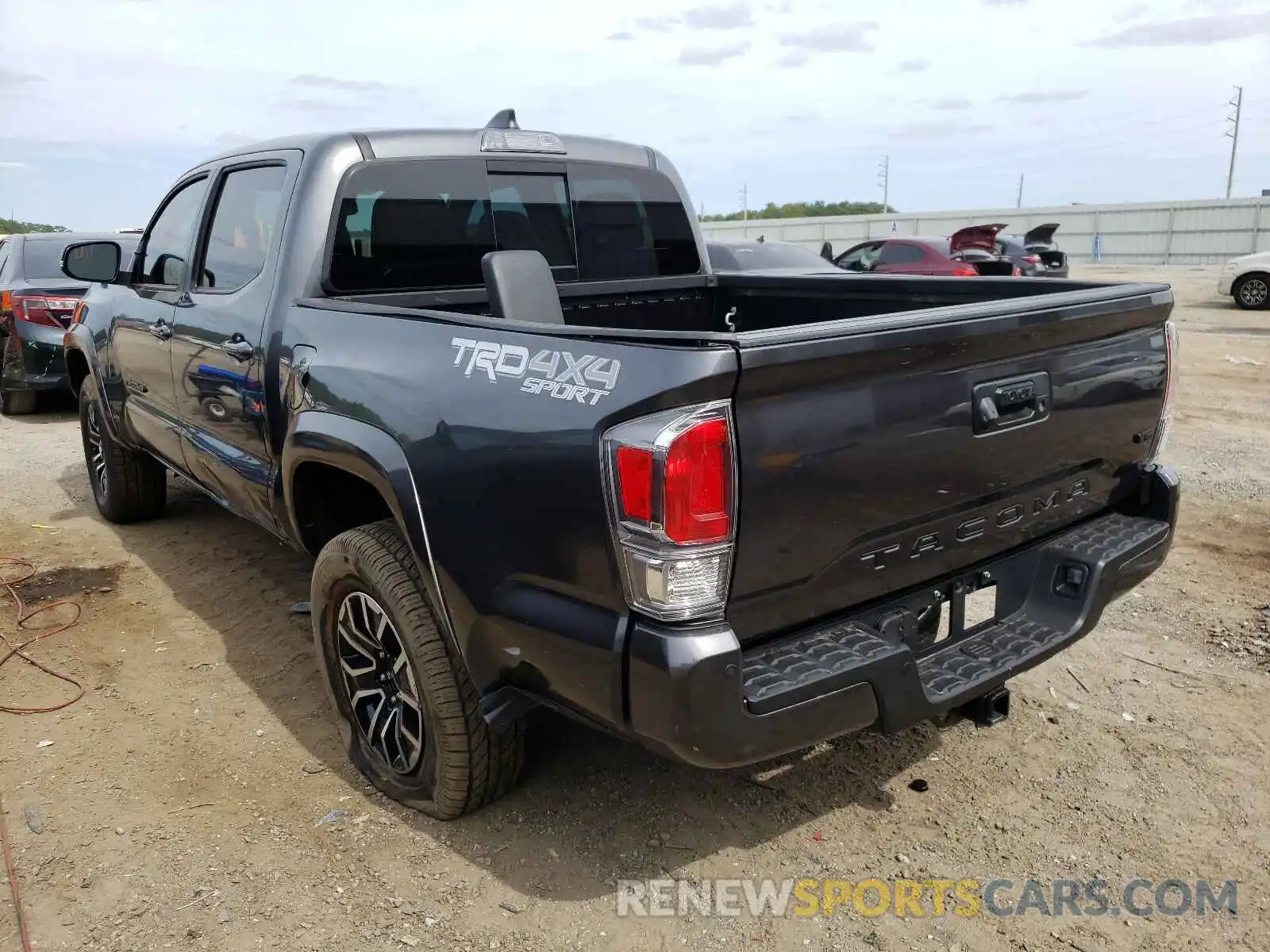 3 Photograph of a damaged car 3TMCZ5AN1MM434375 TOYOTA TACOMA 2021