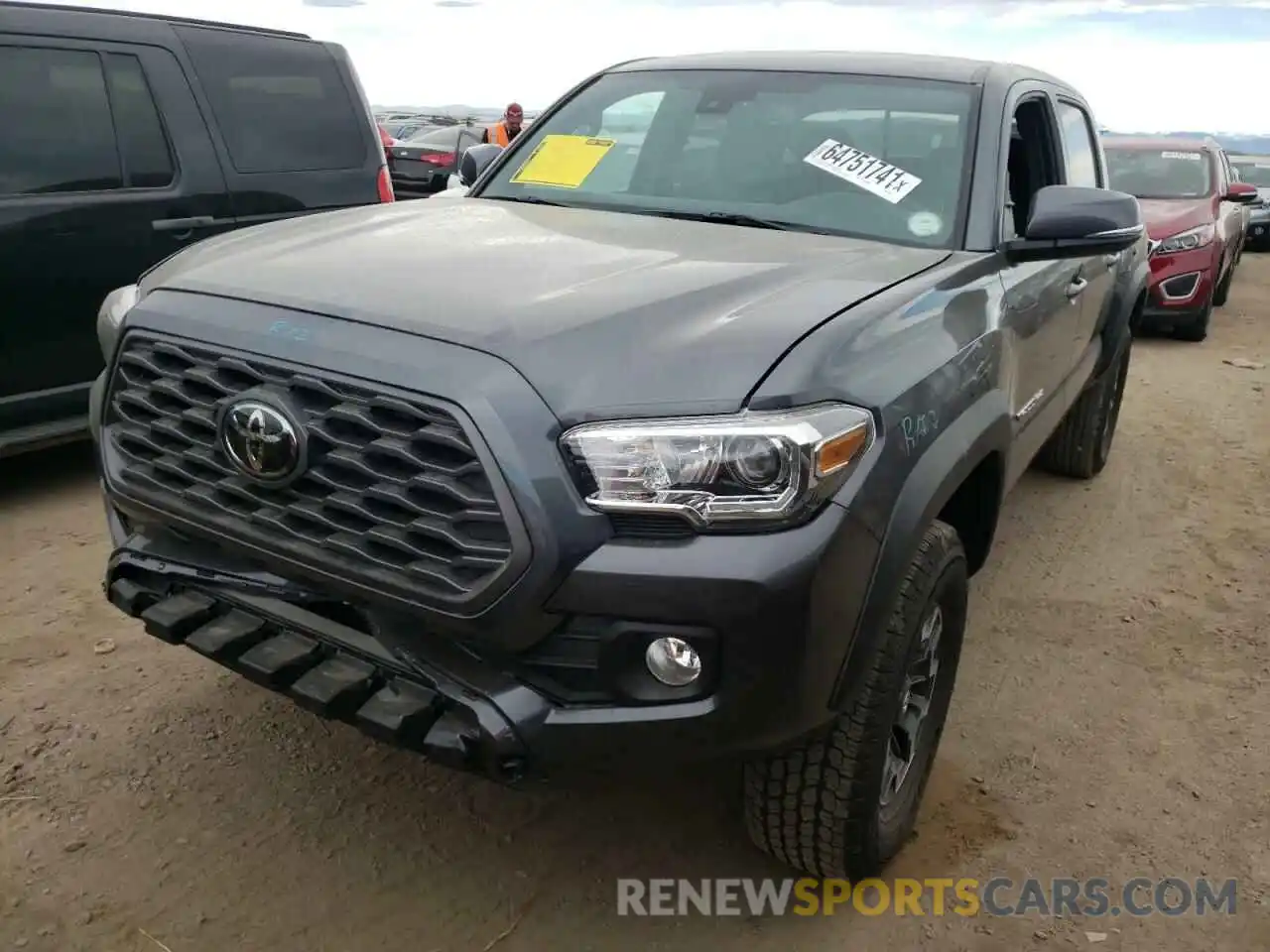 2 Photograph of a damaged car 3TMCZ5AN1MM438667 TOYOTA TACOMA 2021