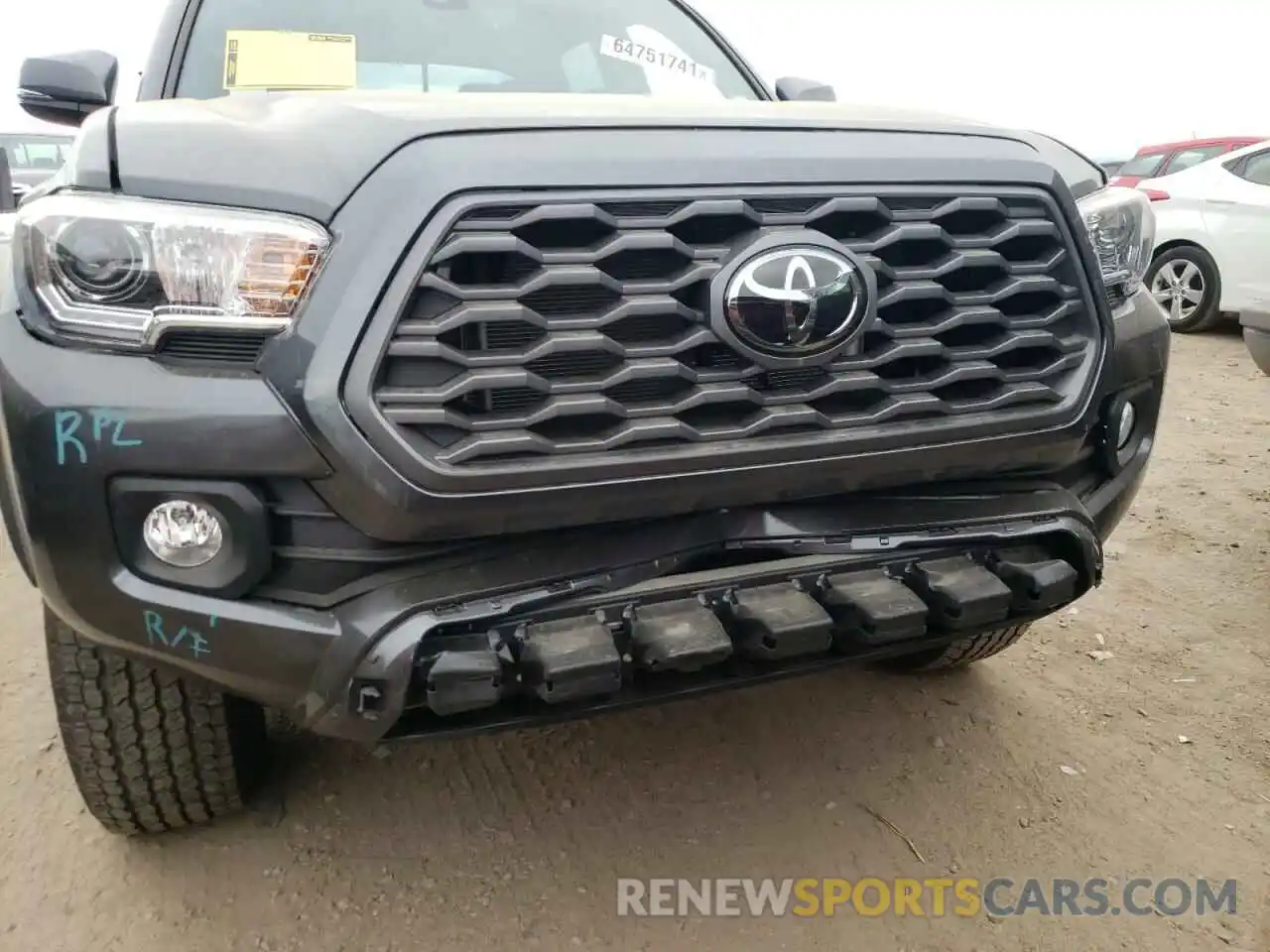 9 Фотография поврежденного автомобиля 3TMCZ5AN1MM438667 TOYOTA TACOMA 2021