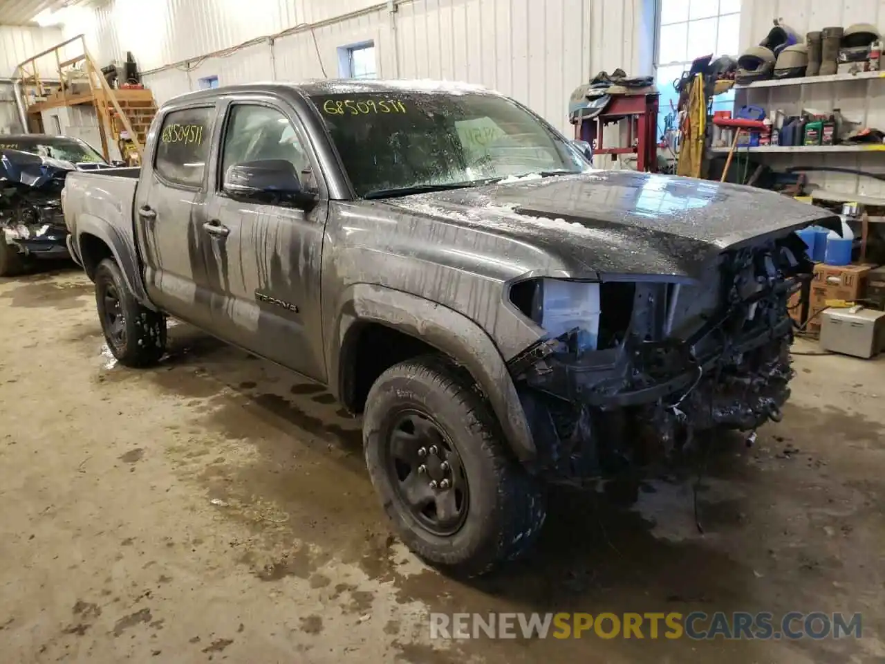 1 Photograph of a damaged car 3TMCZ5AN1MM439267 TOYOTA TACOMA 2021