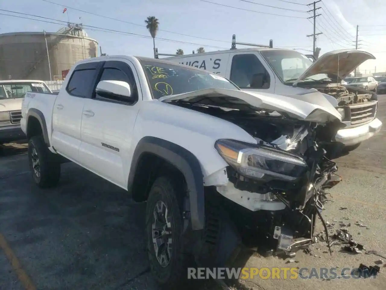 1 Photograph of a damaged car 3TMCZ5AN1MM440533 TOYOTA TACOMA 2021