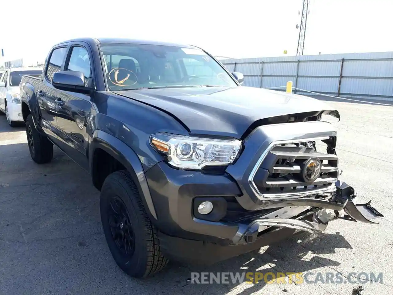 1 Photograph of a damaged car 3TMCZ5AN1MM444064 TOYOTA TACOMA 2021